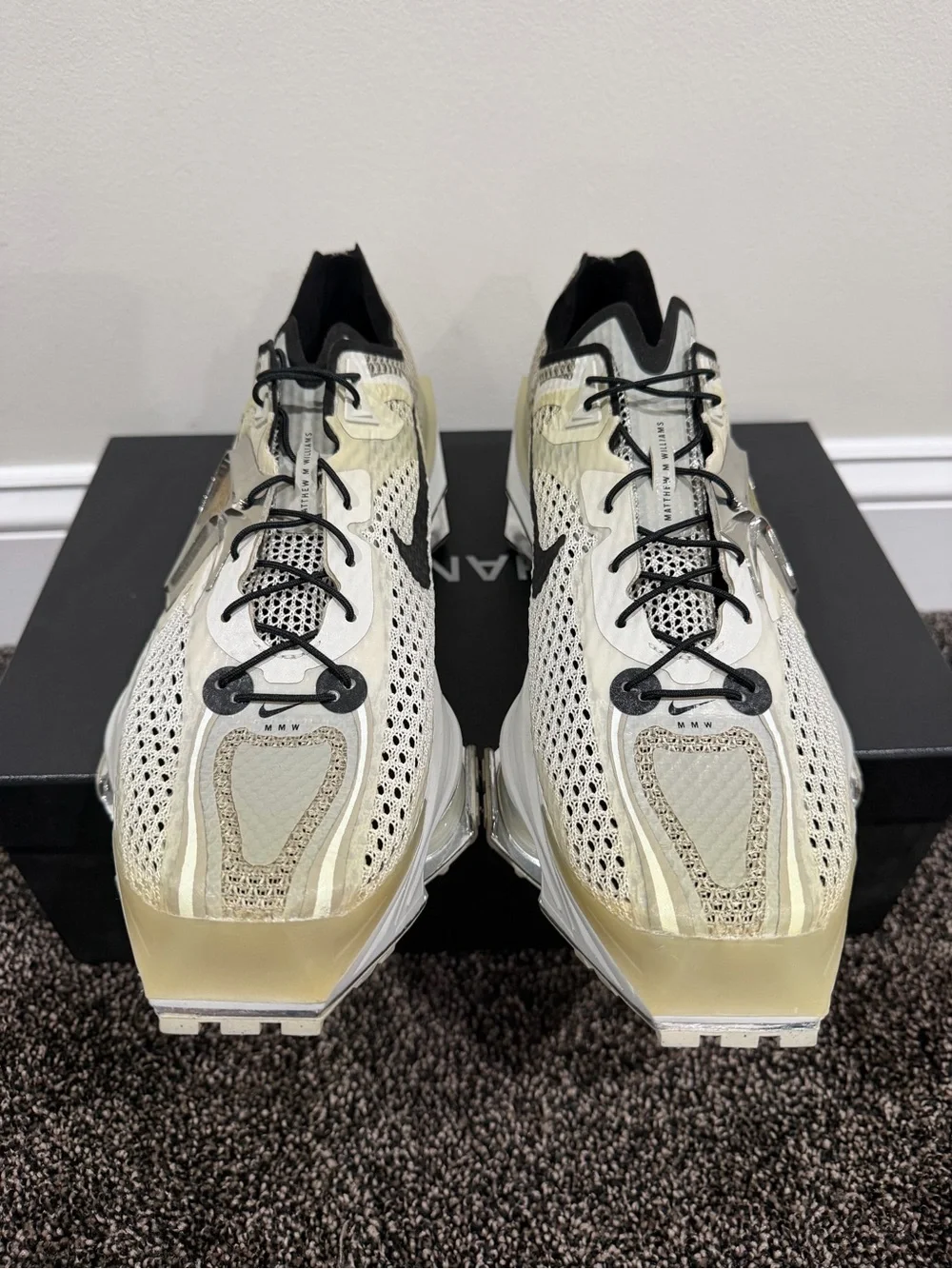 Nike x MMW Matthew Williams 4 Zoom 2020 “Stone” Sneakers